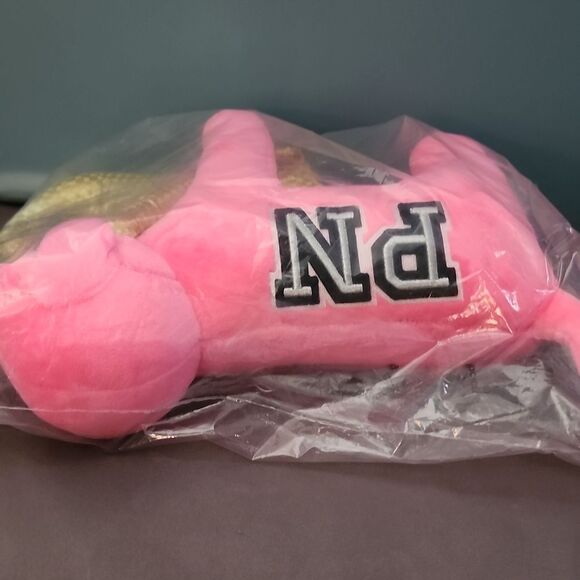 VICTORIA SECRET PINK Plush Stuffed Animals Gold Hope Dog and Pink Nation Dog - Picture 14 of 14